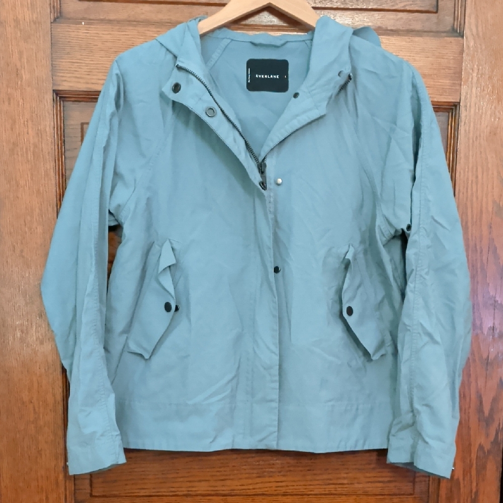 Everlane Women's Utility Jacket in Soft Teal
